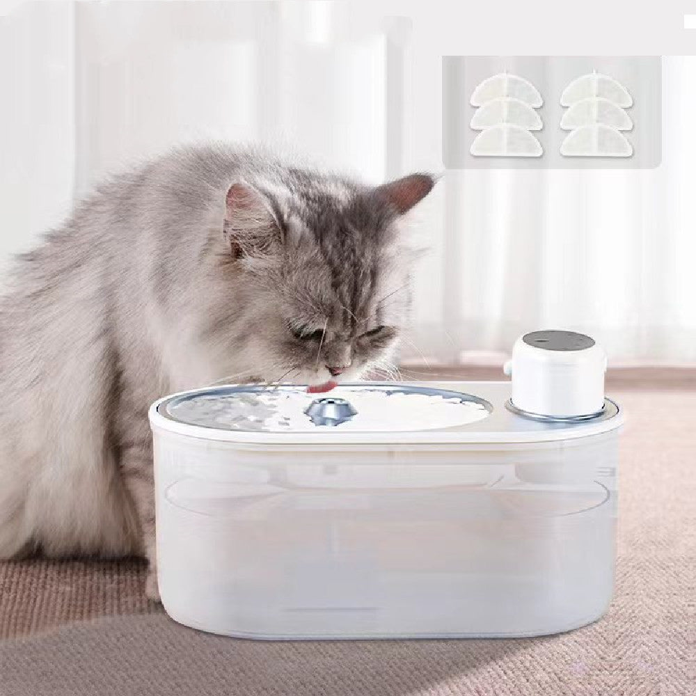 KFX-7969469 Automatic Circulation Pet Water Dispenser with 3L Capacity for Dogs and Cats