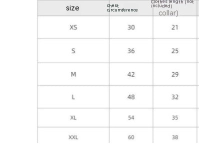 KFX-7977149 Warm White Wool Sweater for Pets - Autumn and Winter Collection, Available in Multiple Sizes