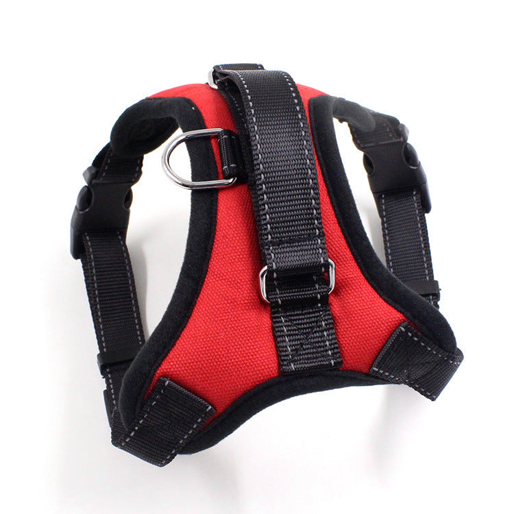 KFX-7978429 Reflective Nylon Chest Harness for Dogs and Cats - Scalable & Breathable Design