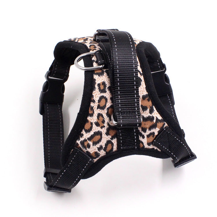 KFX-7978429 Reflective Nylon Chest Harness for Dogs and Cats - Scalable & Breathable Design