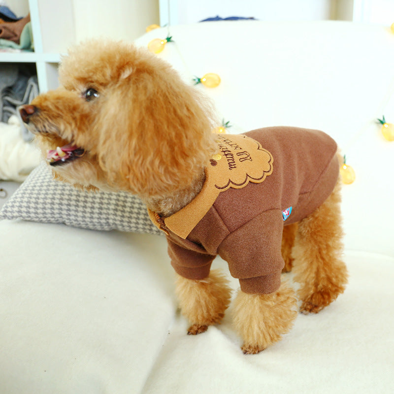 KFX-7979709 Thick Woolen Sweater for Dogs - Warm, Lightweight, and Stylish Winter Pet Apparel