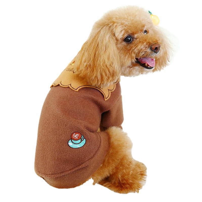 KFX-7979709 Thick Woolen Sweater for Dogs - Warm, Lightweight, and Stylish Winter Pet Apparel