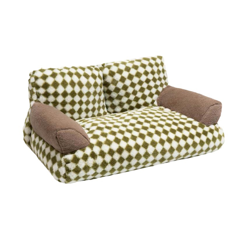 KFX-7984957 Plush Removable and Washable Pet Kennel for All Seasons - Multiple Colors Available