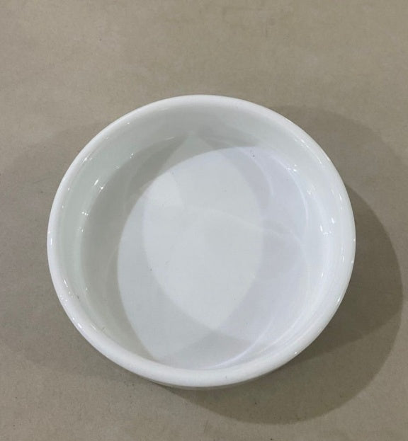 KFX-7985085 Double Ceramic Cat Bowl - Stylish Pottery Pet Feeding Bowl in Green, Yellow, Pink, White, and Gray