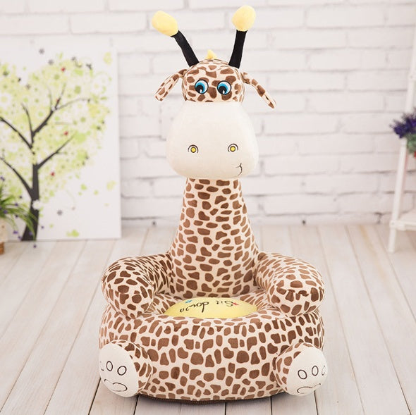 KFX-7988925 Cartoon Animal Pet Sofa - Giraffe, Bear, Dog, Frog, Monkey, Elephant, Duck, Turtle Options