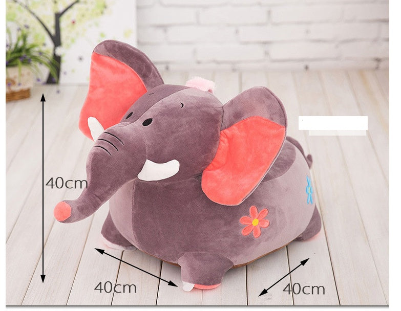 KFX-7988925 Cartoon Animal Pet Sofa - Giraffe, Bear, Dog, Frog, Monkey, Elephant, Duck, Turtle Options