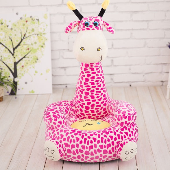 KFX-7988925 Cartoon Animal Pet Sofa - Giraffe, Bear, Dog, Frog, Monkey, Elephant, Duck, Turtle Options