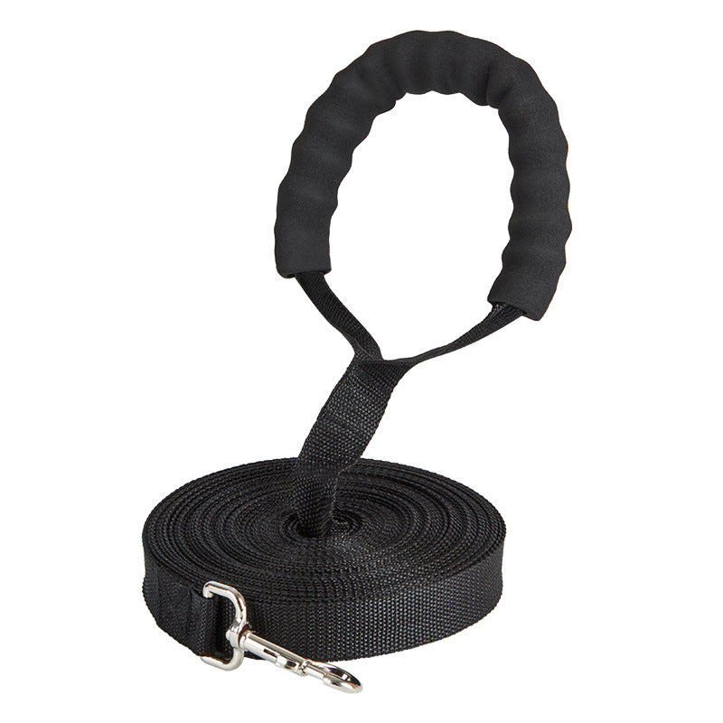 KFX-7990461 Durable Long Traction Rope with Sponge Cover for Dogs - Various Lengths Available