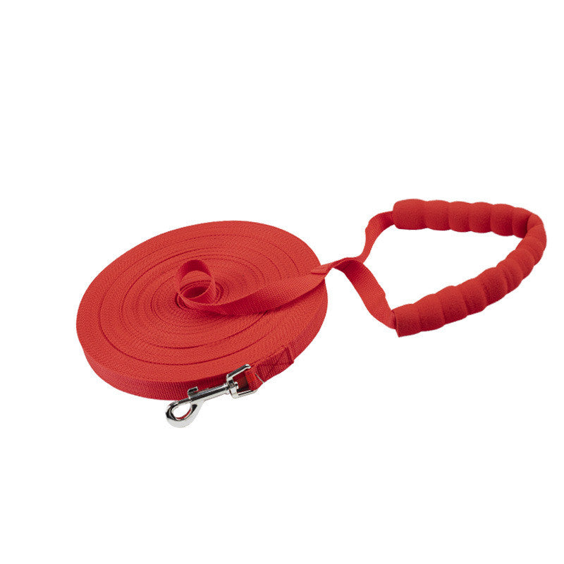 KFX-7990461 Durable Long Traction Rope with Sponge Cover for Dogs - Various Lengths Available