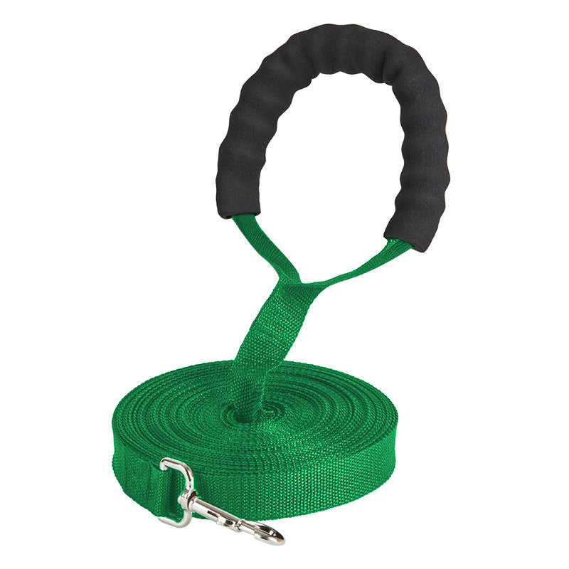 KFX-7990461 Durable Long Traction Rope with Sponge Cover for Dogs - Various Lengths Available