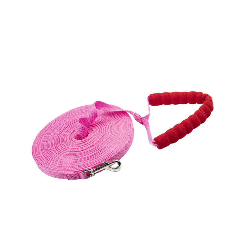 KFX-7990461 Durable Long Traction Rope with Sponge Cover for Dogs - Various Lengths Available