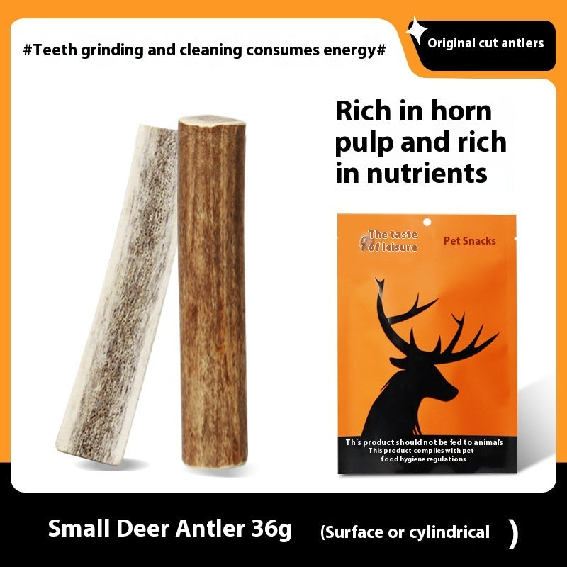 KFX-7990717 Bite-Resistant Antler Chews for Dental Health - Small, Medium, Large Options