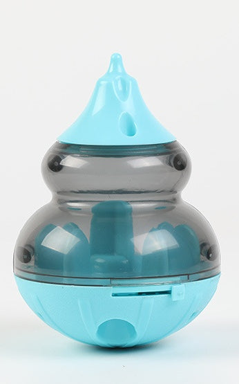 KFX-7991485 Gourd-Shaped Dog Food Dispensing Toy for All Breeds - Interactive Educational Play