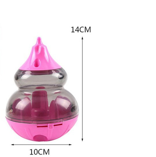KFX-7991485 Gourd-Shaped Dog Food Dispensing Toy for All Breeds - Interactive Educational Play