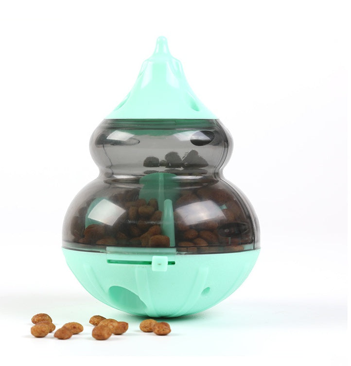 KFX-7991485 Gourd-Shaped Dog Food Dispensing Toy for All Breeds - Interactive Educational Play