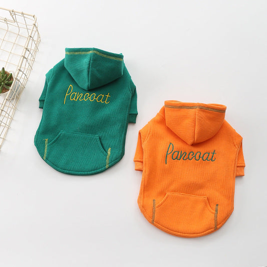 KFX-7995709 Cotton Stretch Casual Padded Sweater for Pets - Multiple Sizes and Colors Available