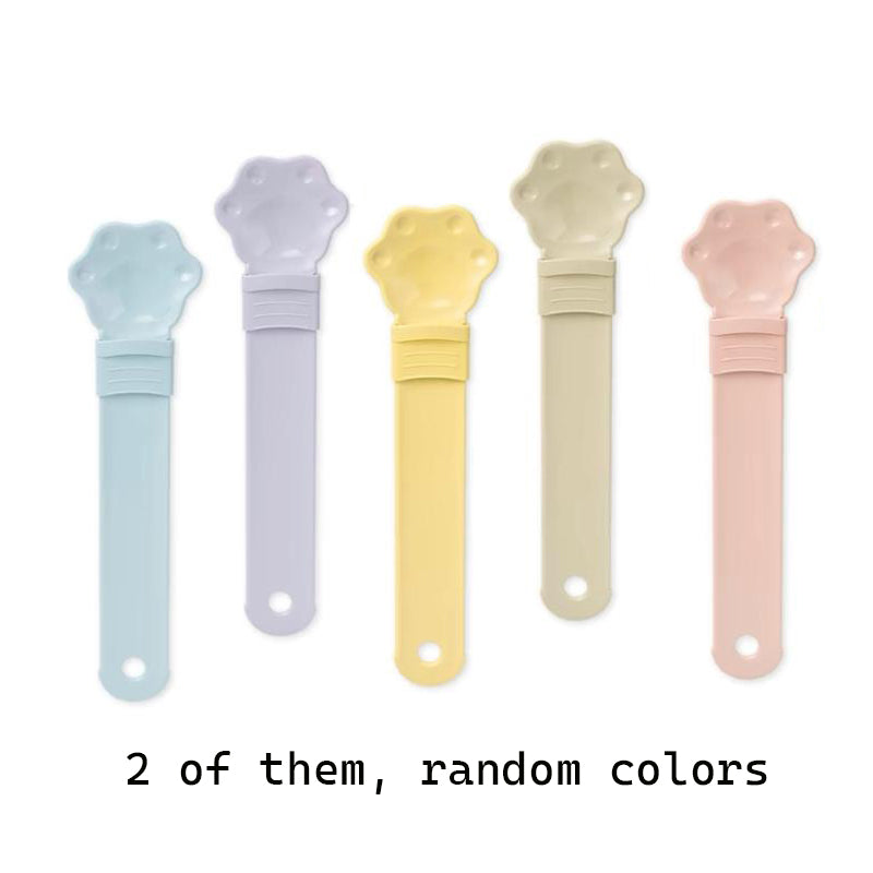 KFX-7996605 Cat Feeding Spoon Feeder - Durable ABS Material in Multiple Colors