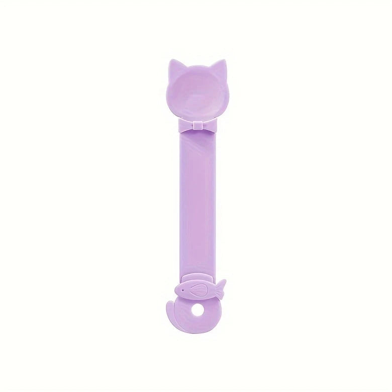 KFX-7996605 Cat Feeding Spoon Feeder - Durable ABS Material in Multiple Colors