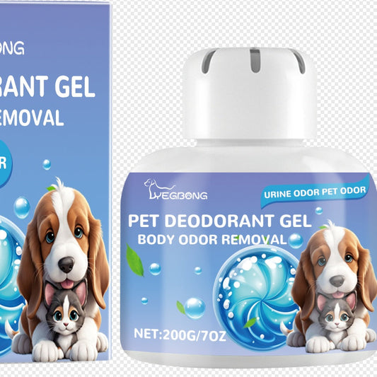 KFX-7998269 Pet Deodorizing Gel Freshener for Odor Removal - 7x8.5cm, Includes Water and Absorbent Material