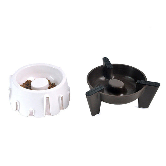 KFX-8002365 Adjustable Wet and Dry Pet Bowl - 8x9x13CM, 389G, Made of Durable Plastic