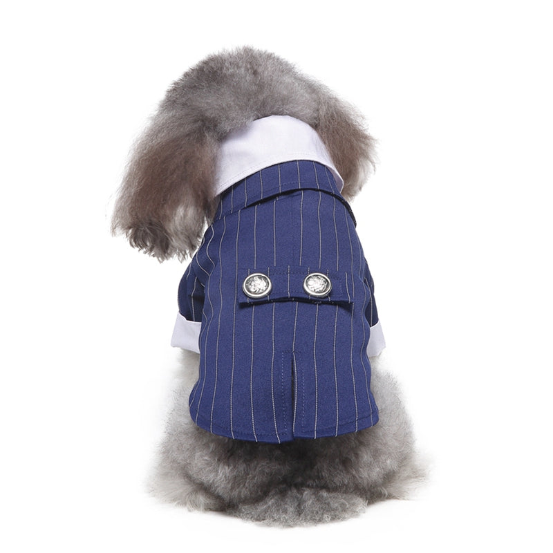 KFX-8004541 Stylish Dog Dress Tuxedo for Weddings and Special Events