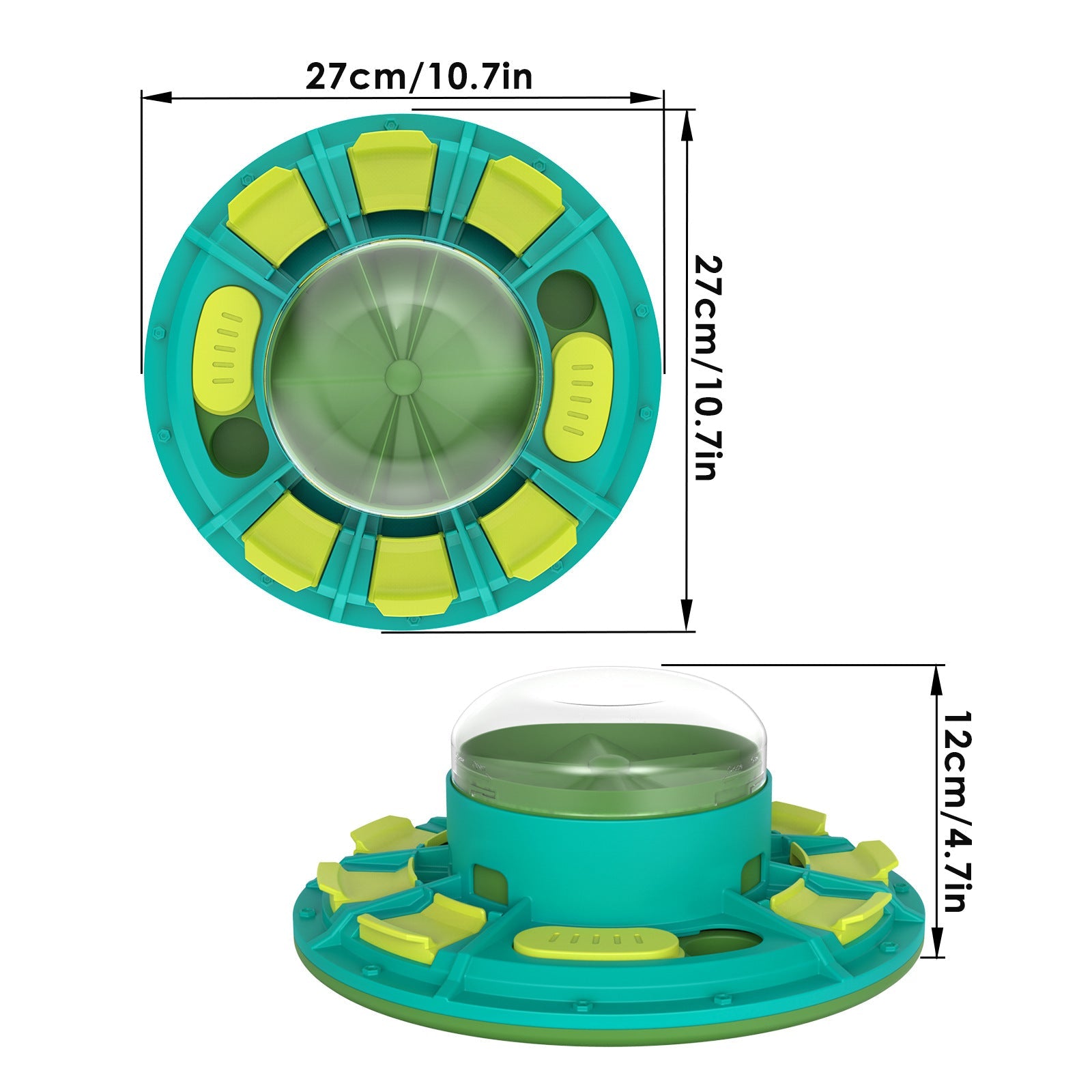 KFX-8006973 Interactive Pet Puzzle Toy for IQ Development and Slow Feeding, Non-Electric Design, Suitable for All Dog Sizes