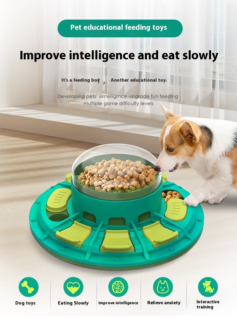 KFX-8006973 Interactive Pet Puzzle Toy for IQ Development and Slow Feeding, Non-Electric Design, Suitable for All Dog Sizes