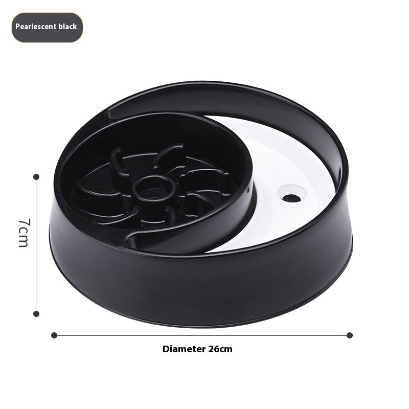 KFX-8008125 Automatic Cat Feeder with Integrated Water and Grain Bowl - Plastic, Multiple Colors