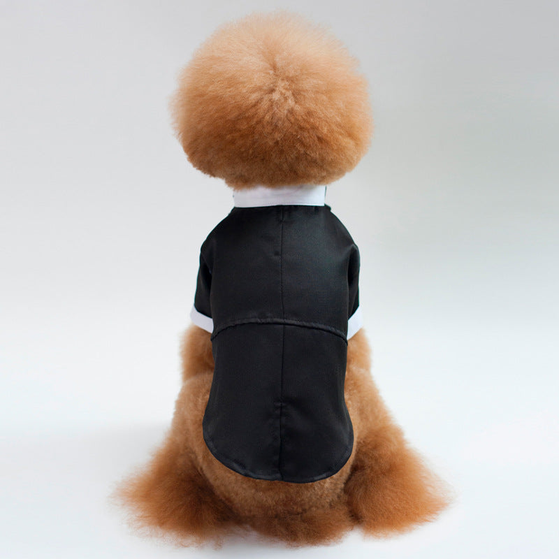 KFX-8010301 Stylish Cotton Wedding Suit for Male Pets - Available in Various Sizes S-XXL