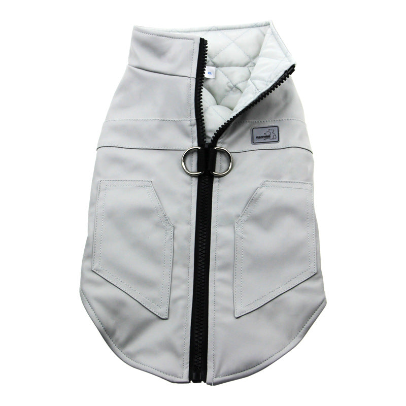KFX-8012477 Casual Leather Vest for Autumn and Winter – Warm and Stylish Fit