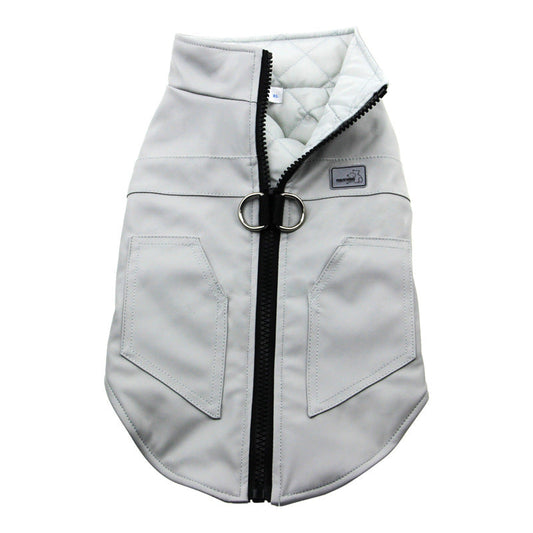 KFX-8012477 Casual Leather Vest for Autumn and Winter – Warm and Stylish Fit