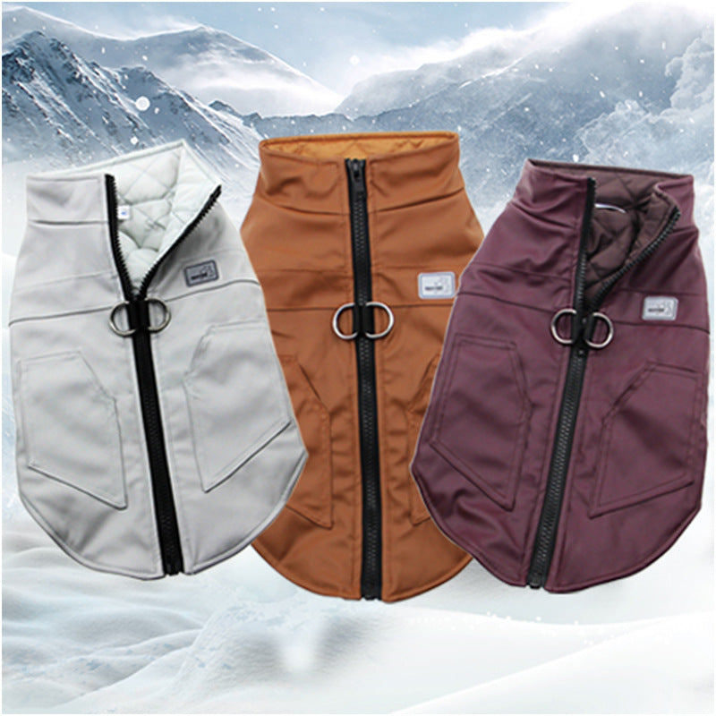 KFX-8012477 Casual Leather Vest for Autumn and Winter – Warm and Stylish Fit