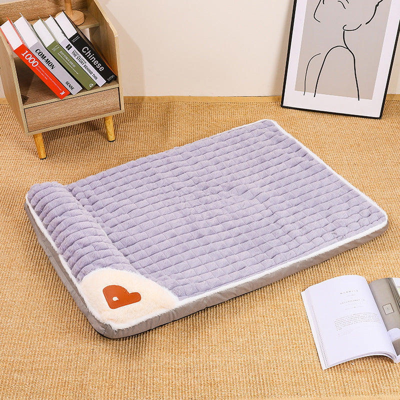 KFX-8013757 Warm Removable Sleeping Pad for Pets - Cat & Dog House Bedding in Multiple Sizes