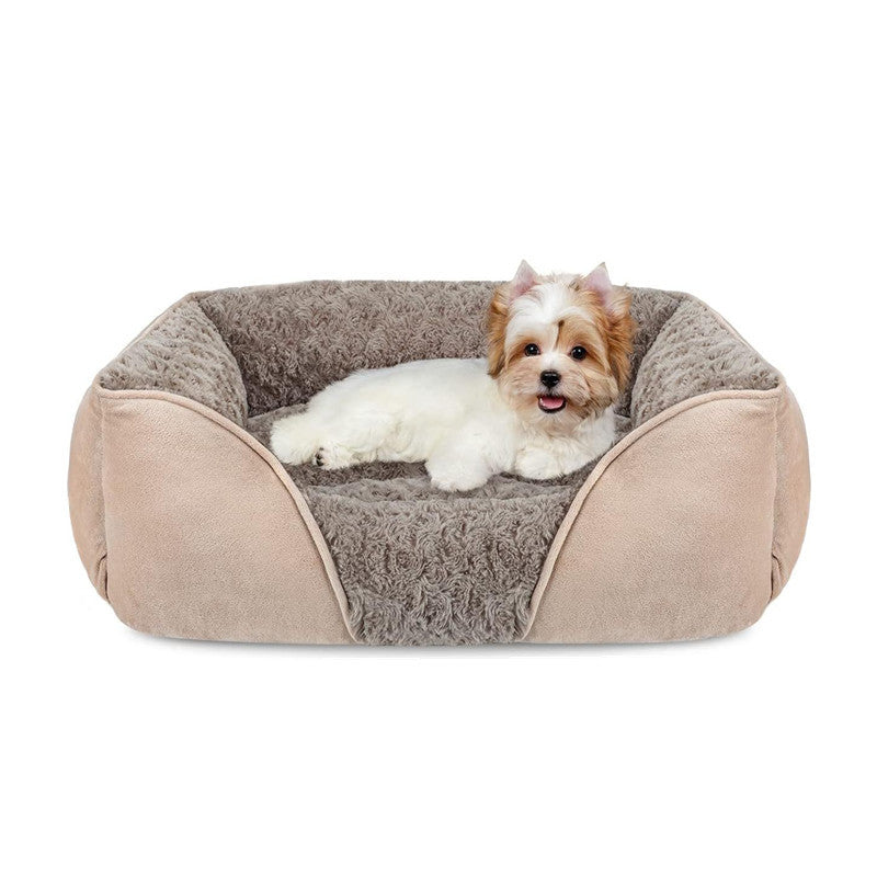 KFX-8015165 Cozy Golden Retriever Style Dog Bed for Small to Large Pets