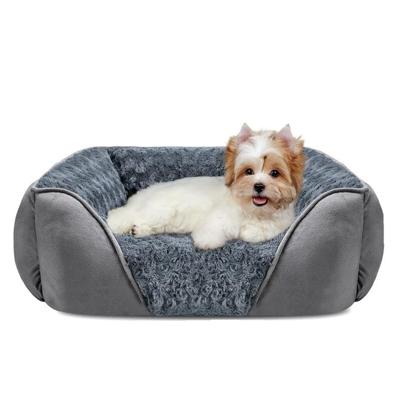 KFX-8015165 Cozy Golden Retriever Style Dog Bed for Small to Large Pets