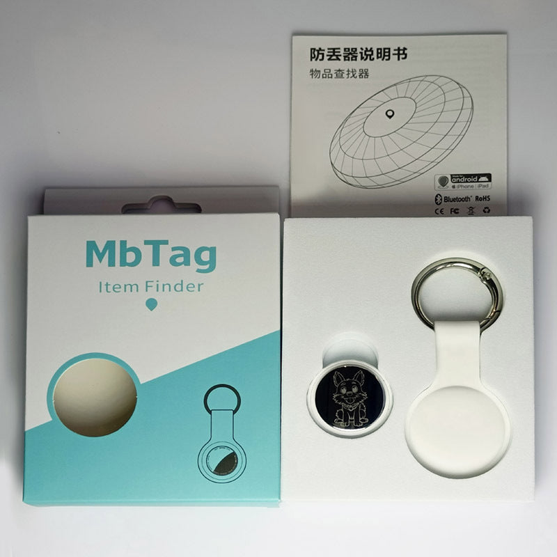 KFX-8023101 Global Locator Mobile Wallet Pet Positioning Alarm Bluetooth Tracker with Laser Engraving Option