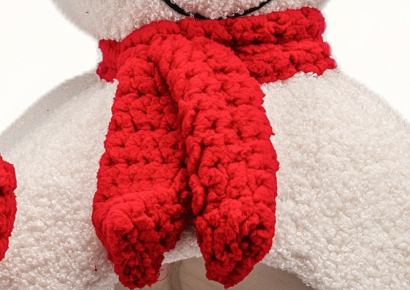 KFX-8027453 Three-Dimensional Cartoon Pet Nest in Snowman, Bear, Rabbit, and Kitten Designs - Available in Small, Medium, and Large Sizes