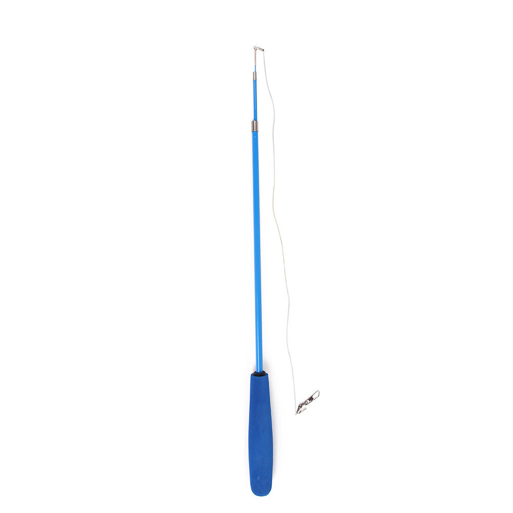 KFX-8028221 Butterfly Style 11-Piece Fishing Rod Cat Teaser Toy Set for Pets