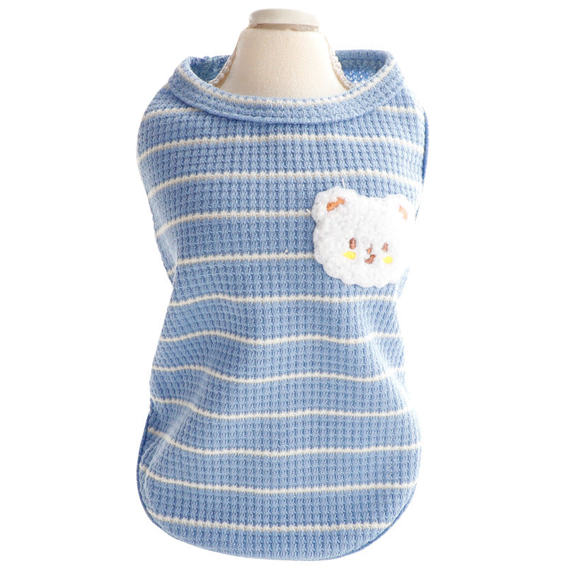 KFX-8031549 Waffle Princess Vest for Small Dogs – Casual Universal Fit