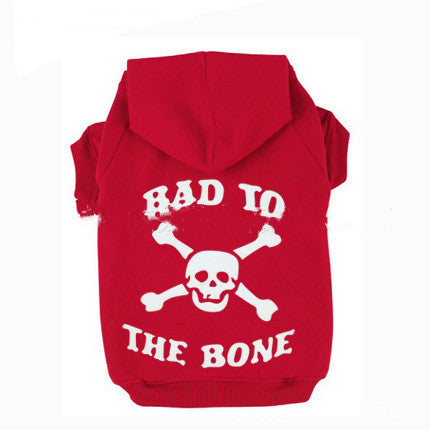 KFX-8034237 Warm Padded Dog Hoodie Sweater in Woolen Fabric, Multiple Sizes Available