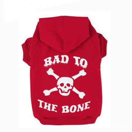 KFX-8034237 Warm Padded Dog Hoodie Sweater in Woolen Fabric, Multiple Sizes Available