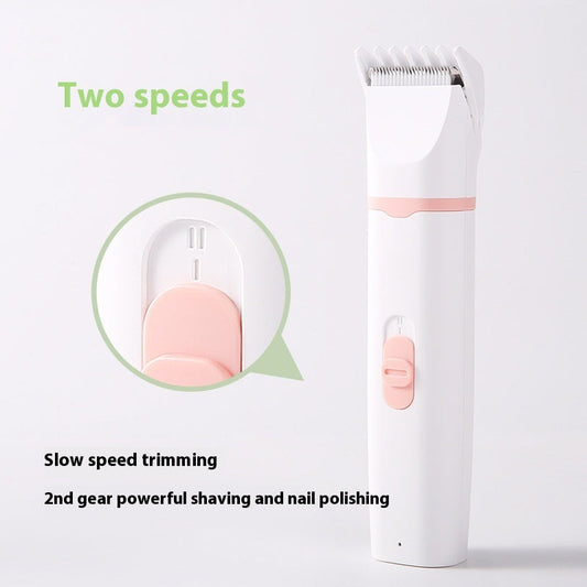 KFX-8034749 Electric Pet Shaver Clipper Set - 4-in-1, 3-in-1, and 2-in-1 Options for Grooming and Nail Care