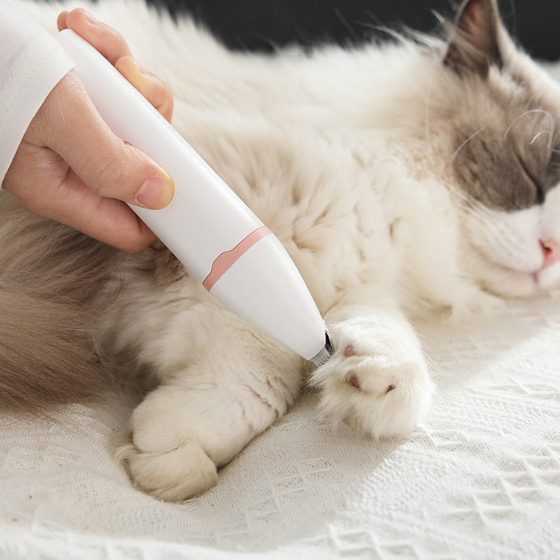 KFX-8034749 Electric Pet Shaver Clipper Set - 4-in-1, 3-in-1, and 2-in-1 Options for Grooming and Nail Care