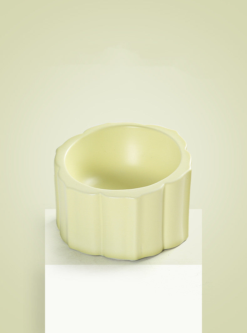 KFX-8035133 Automatic Ceramic Cat and Dog Feeding Bowls - Available in Various Colors