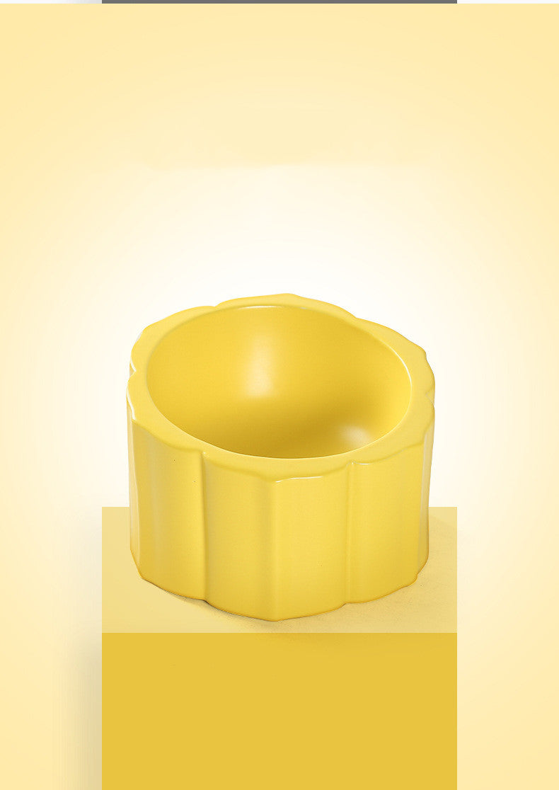 KFX-8035133 Automatic Ceramic Cat and Dog Feeding Bowls - Available in Various Colors
