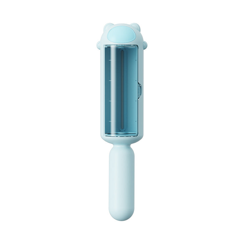 KFX-8036413 Pet Hair Remover with Self-Cleaning Base - Efficient Tool for Removing Dog and Cat Fur from Furniture, Carpets, and Car Seats