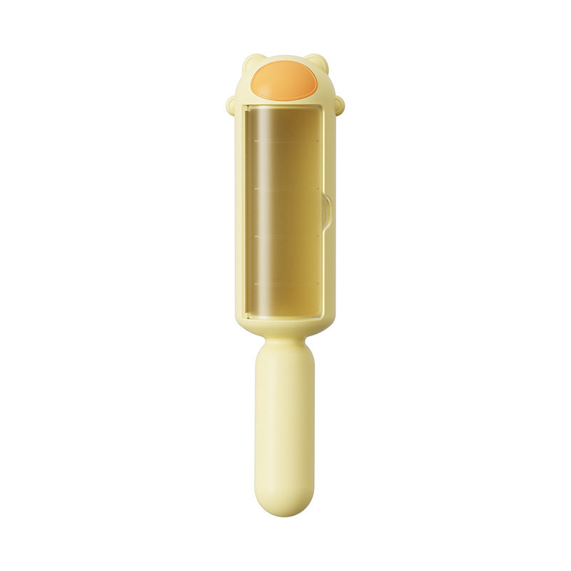 KFX-8036413 Pet Hair Remover with Self-Cleaning Base - Efficient Tool for Removing Dog and Cat Fur from Furniture, Carpets, and Car Seats