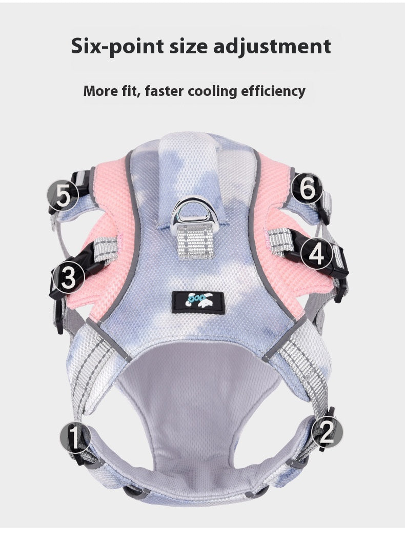 KFX-8038205 Reflective Chest Strap for Pet Cooling Clothing - Available in Multiple Colors