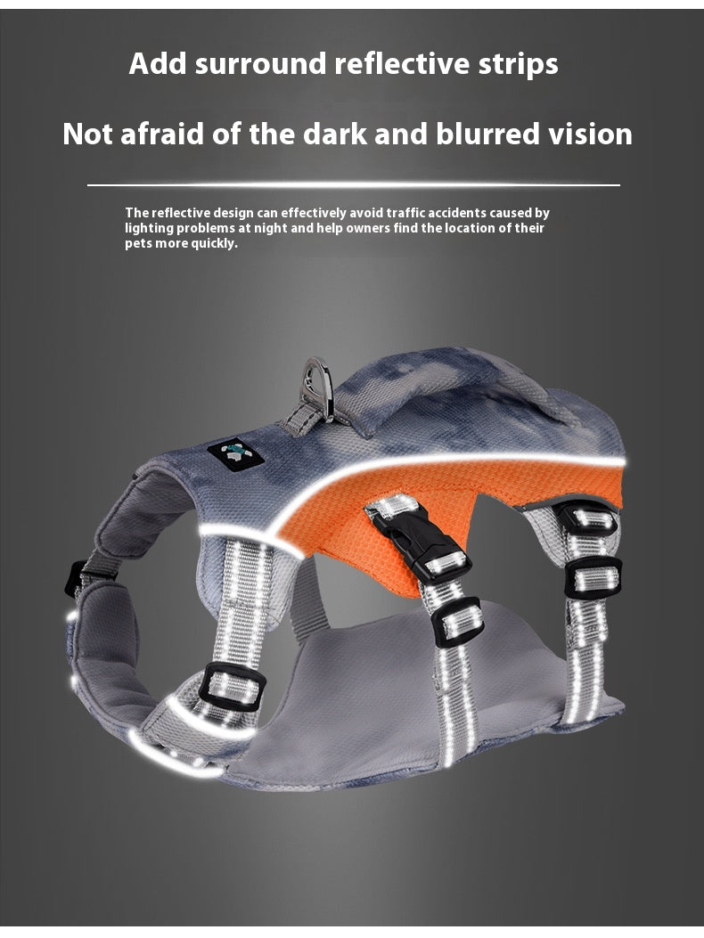 KFX-8038205 Reflective Chest Strap for Pet Cooling Clothing - Available in Multiple Colors