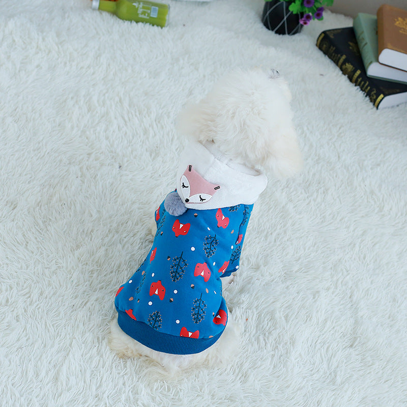 KFX-8043069 Plush Cotton Teddy Bear Costume for Pets - Universal Fit
